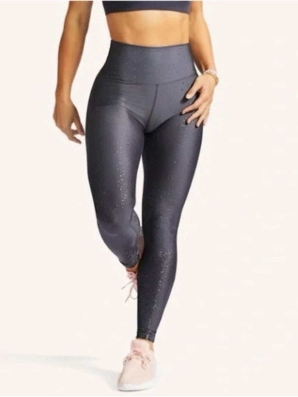 Peloton High-Waist Speckle Leggings | Size L | EUC